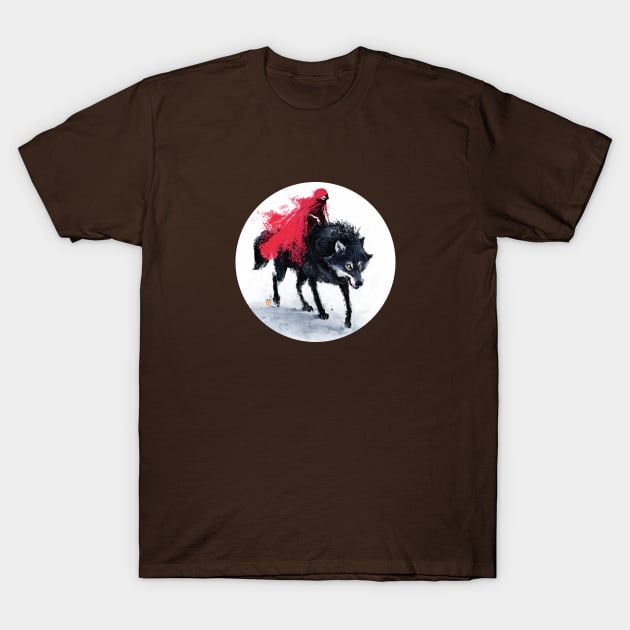 Little Red Riding Hood T-Shirt by oRen